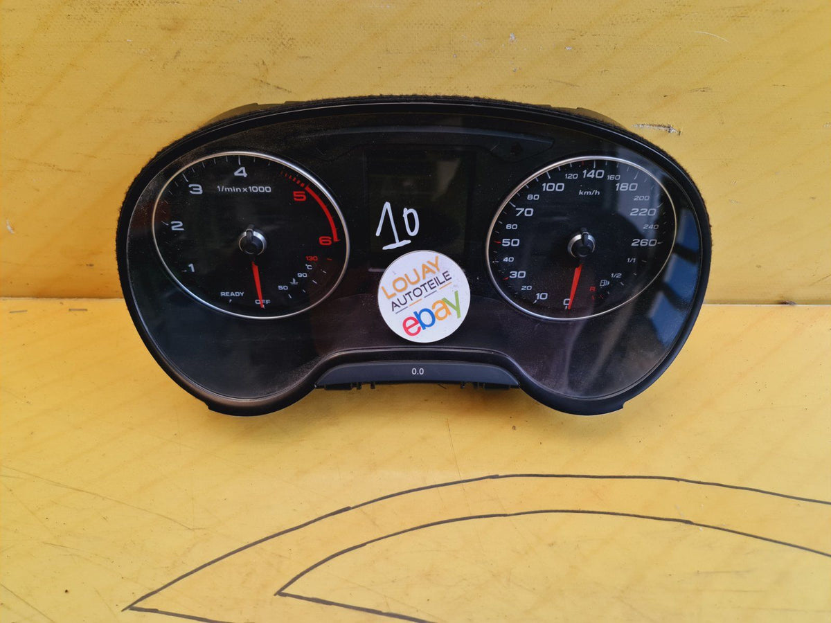 Audi A3 Tacho Kombiinstrument Original 8V0920861D