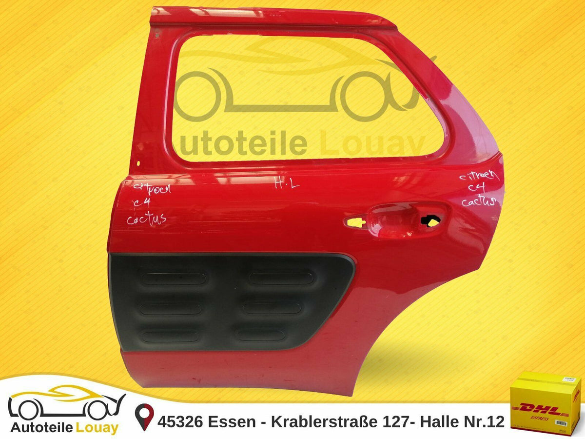 Citroen C4 Cactus Tür Hinten Links 2014-18 Original 9801070080