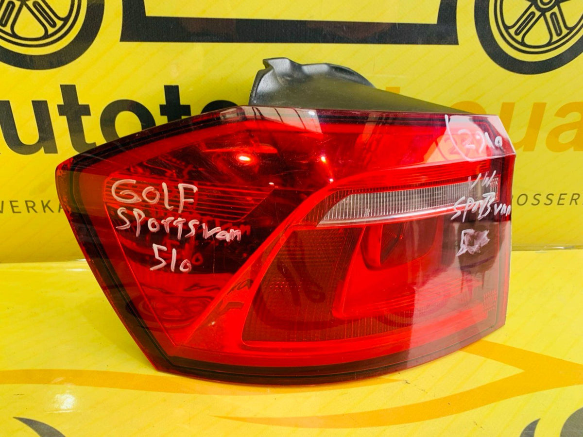 VW Golf Sportsvan 510 Rückleuchte links Original 2014-2020