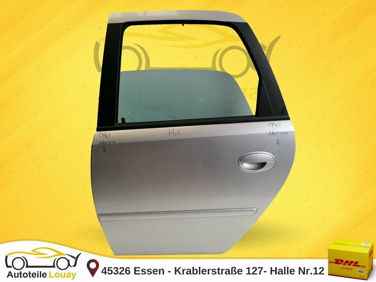 Opel Meriva A Tür hinten links mit Glas 2003-2010 Original