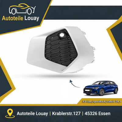 AUDI A3, 2020-05.24 STOßST.GITTER LINKS Neu