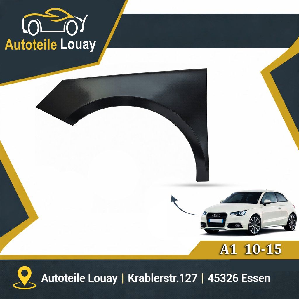 AUDI A1, 10-18 KOTFLÜGEL LINKS.