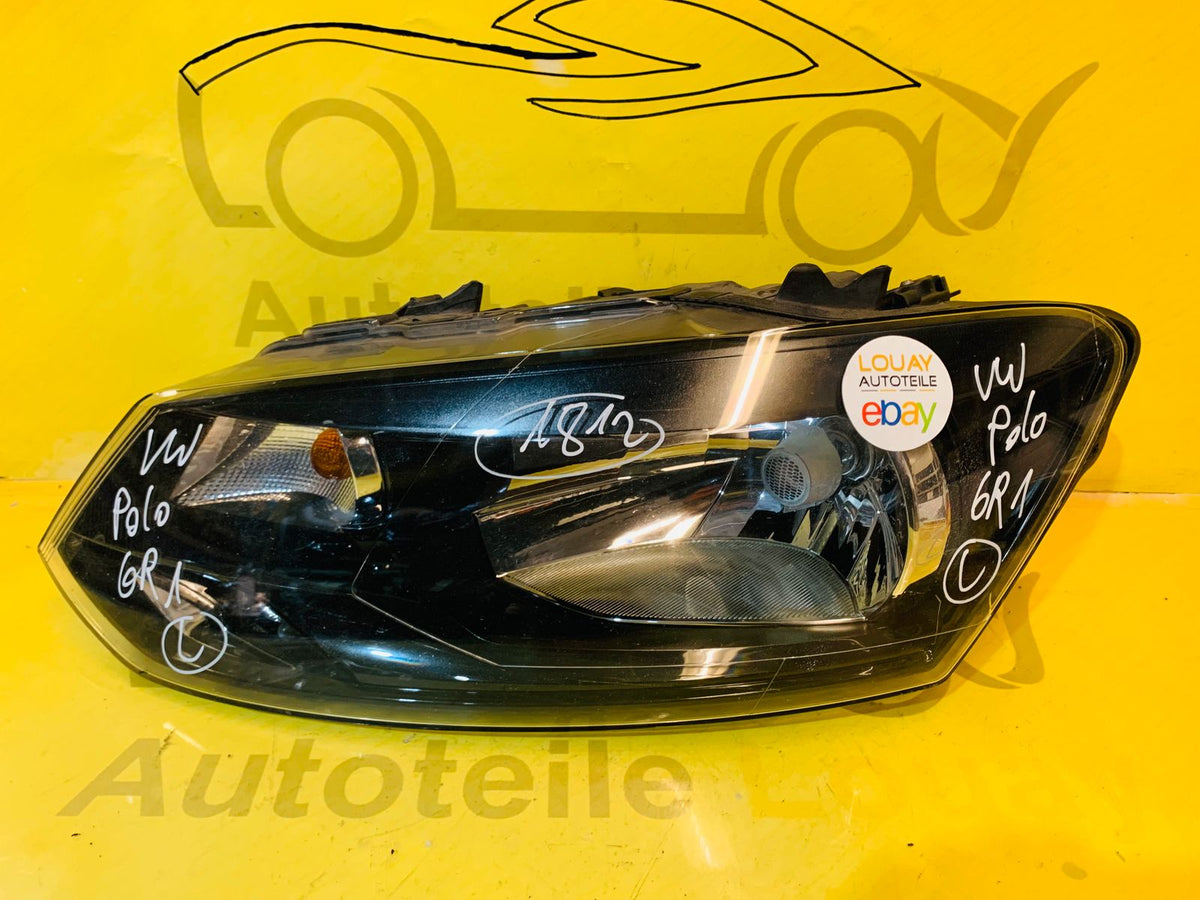 VW Polo 6R Halogen Scheinwerfer links Original 6R1941015E