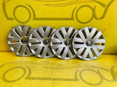VW Polo 6R 6C Radkappen 15 Zoll Original 4 Stück 6R0601147C