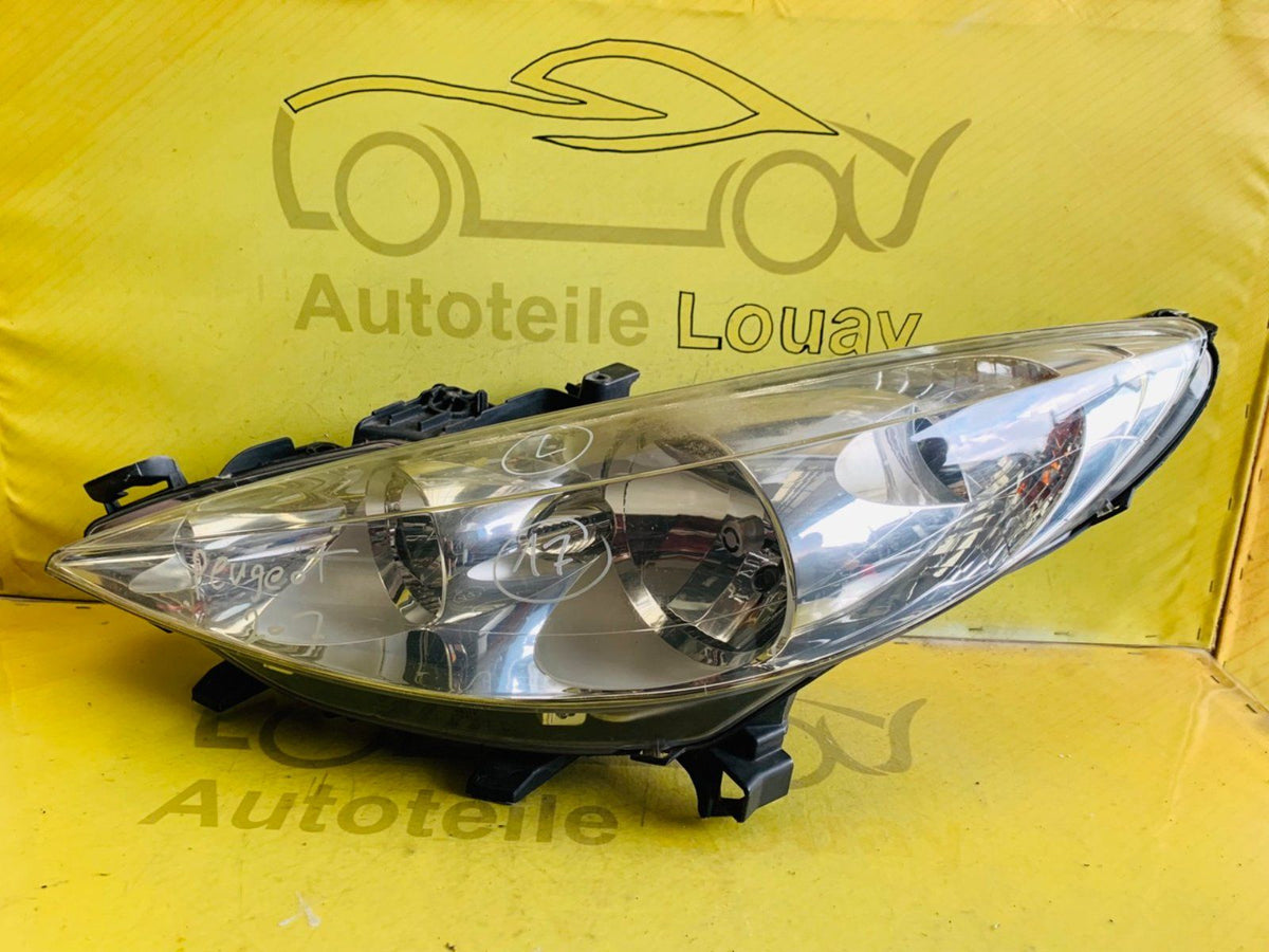 Peugeot 207 Halogen Scheinwerfer links Original 9649986280