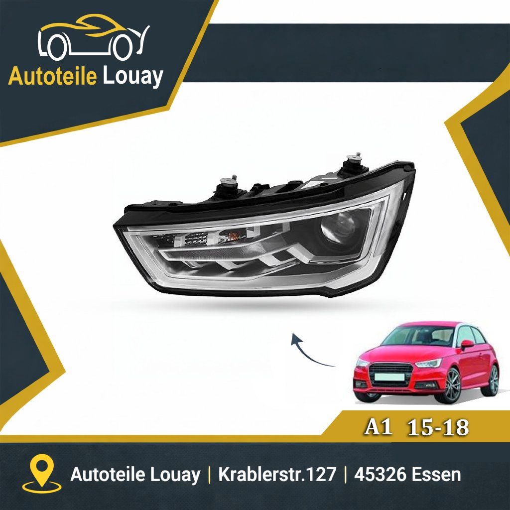AUDI A1, 15-19 XENONSCHEINW.LINKS. Neu