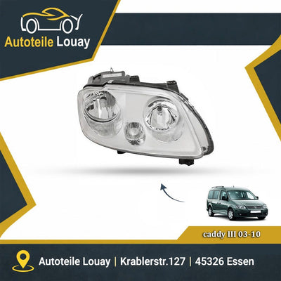 VW CADDY, 04-10 SCHEINWERFER RECHTS Neu