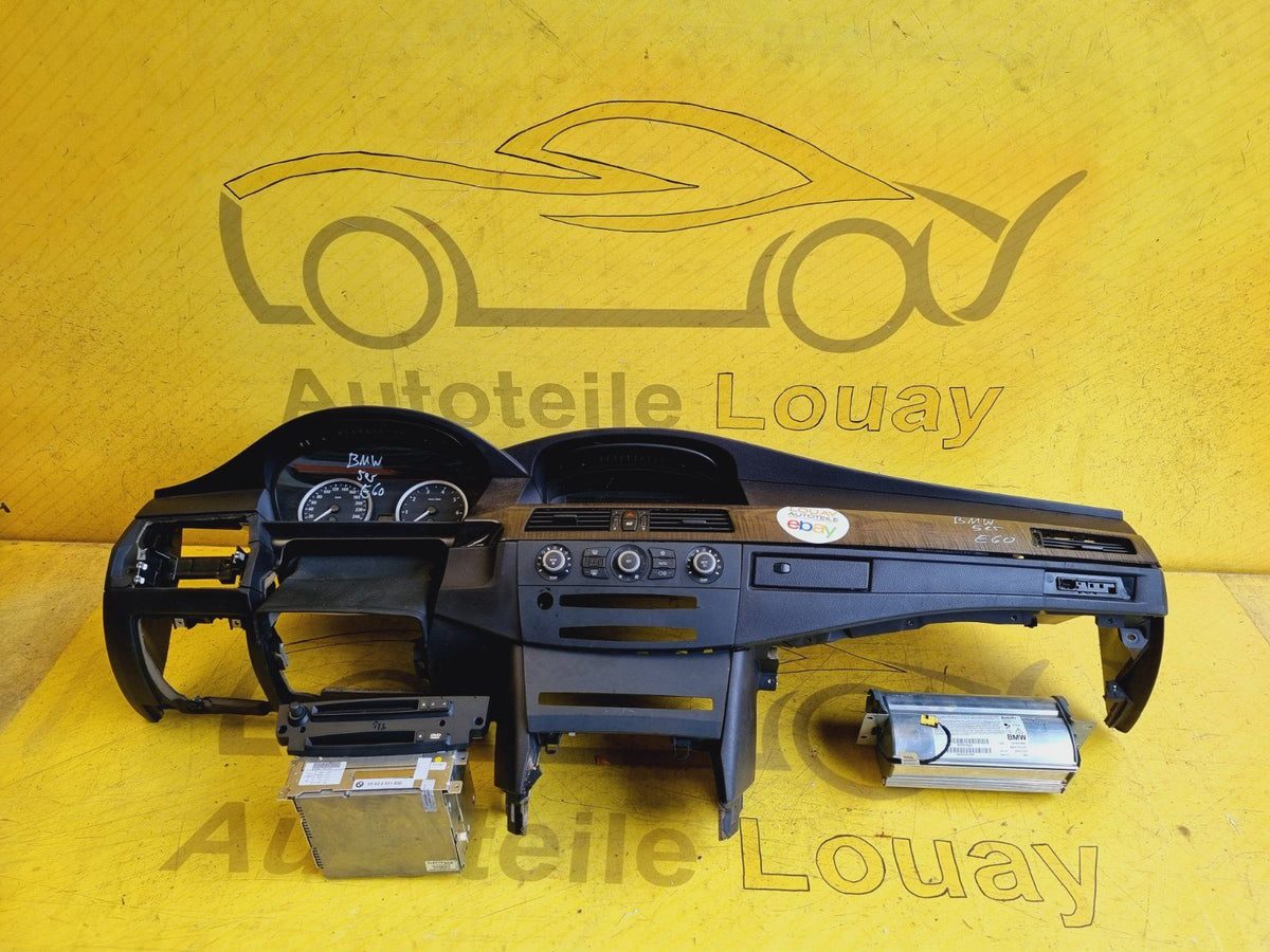 BMW 5er E60 E61Armaturenbrett Komplett + Tacho Original