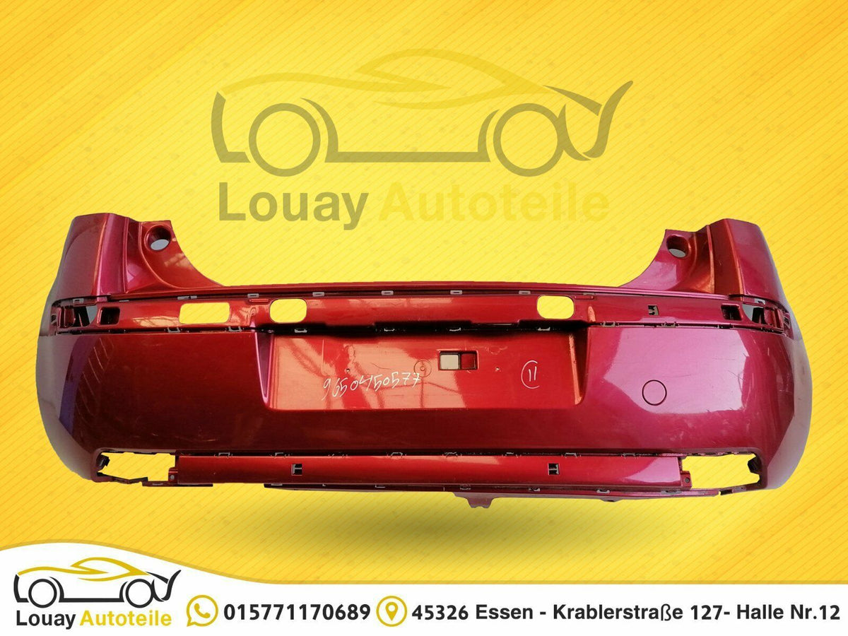 Citroen C4 Stoßstange hinten 2004-2010 Original 9650450577