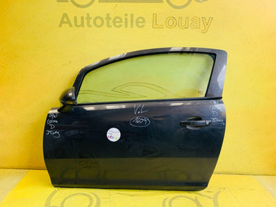 Opel Corsa D Tür links 3-Türer + Außenspiegel Original