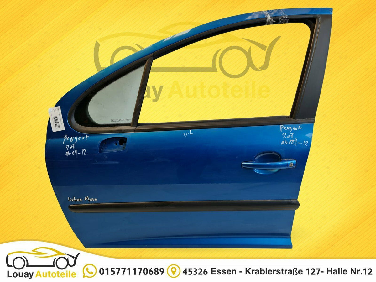 Peugeot 207 5-Türer Tür links ab 09 - 12