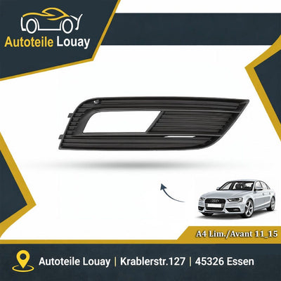 AUDI A4, 11-15 STOßST.GRILL RECHTS Neu