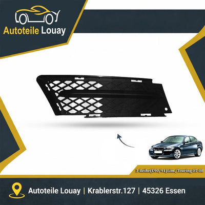 BMW E90, 05-08 STOß.ST.GITTER RECHTS Neu