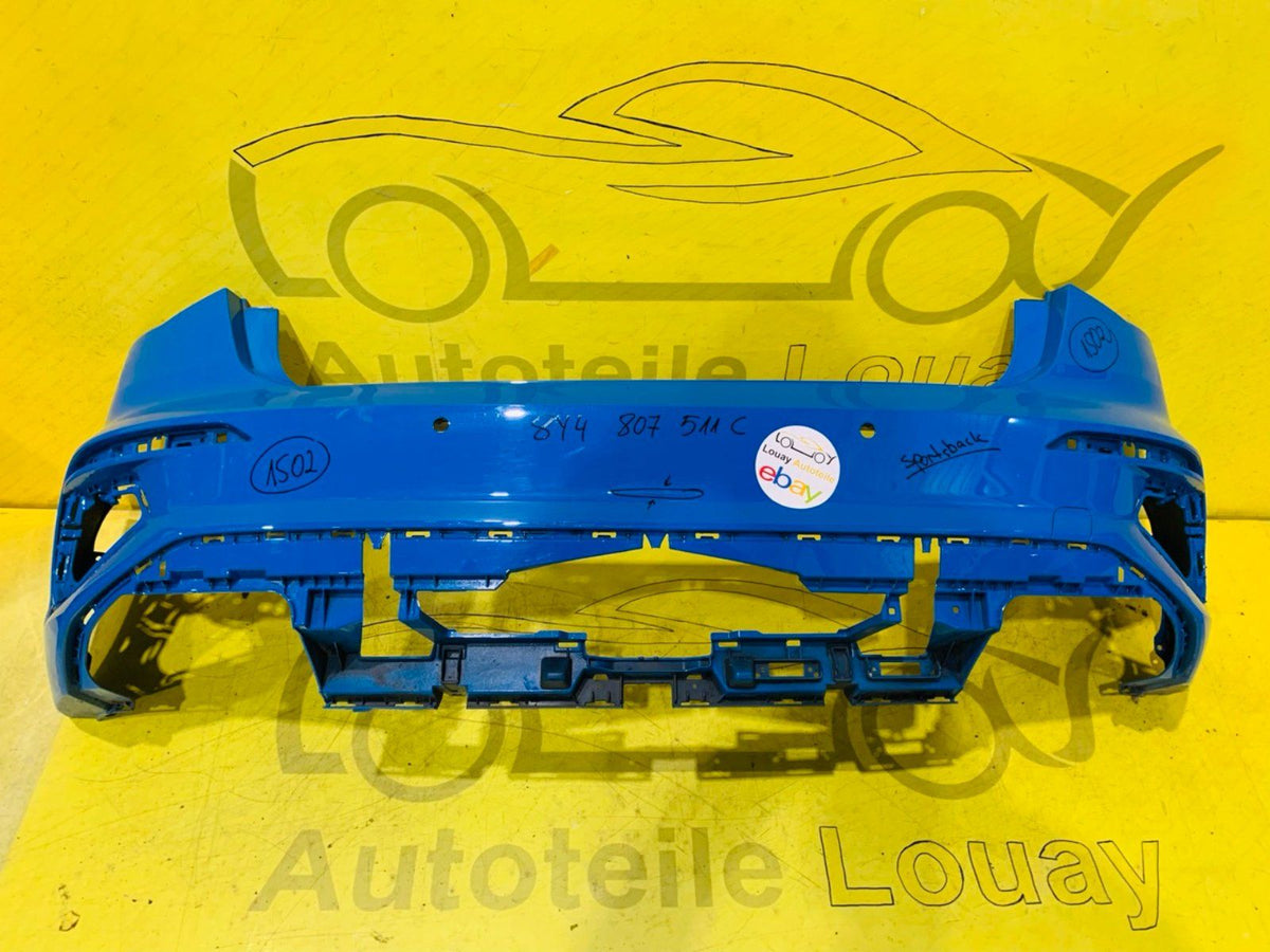Audi A3 8Y S-Line Stoßstange hinten Original 8Y5807511C