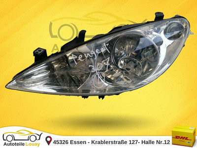 Peugeot 307 SW (3H)  Scheinwerfer links Original 9641615780