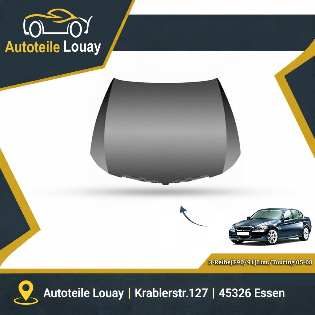 BMW E90/E91, 05-09.08 MOTORHAUBE Neu
