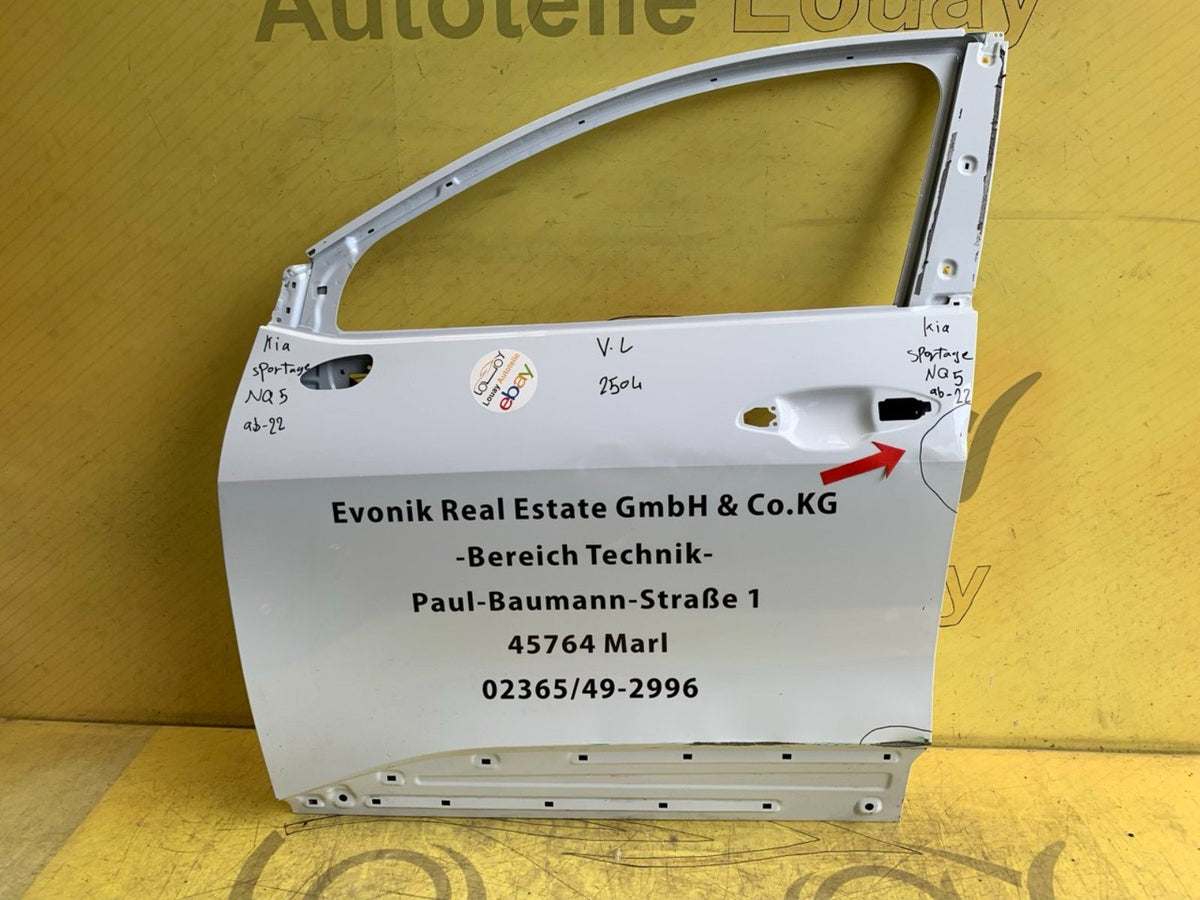 Kia Sportage NQ5 Tür vorne links Original ab 2022