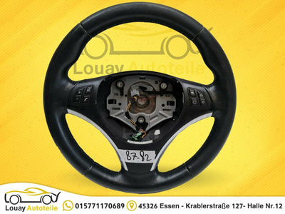 BMW 1 (E87) 04-07 Lenkrad 3369E871 Leder Schwarz original