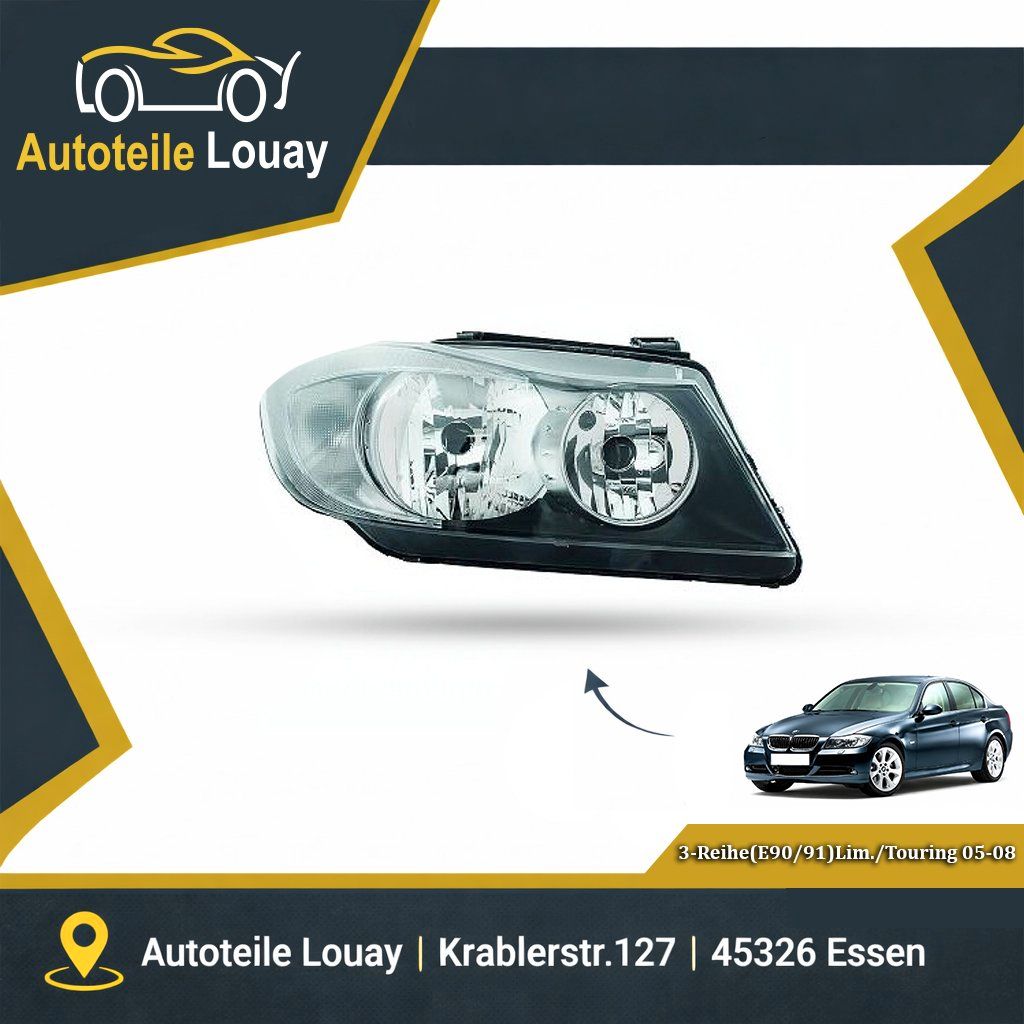 BMW E90, 05-08 SCHEINWERFER RECHTS Neu
