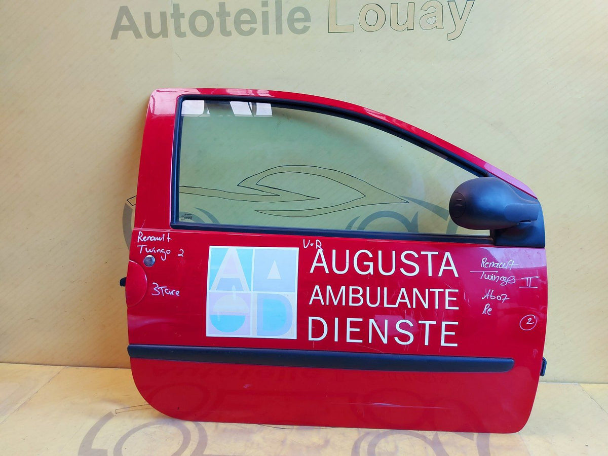 Renault Twingo II 3-Türer Tür vorne rechts Original ab 2007