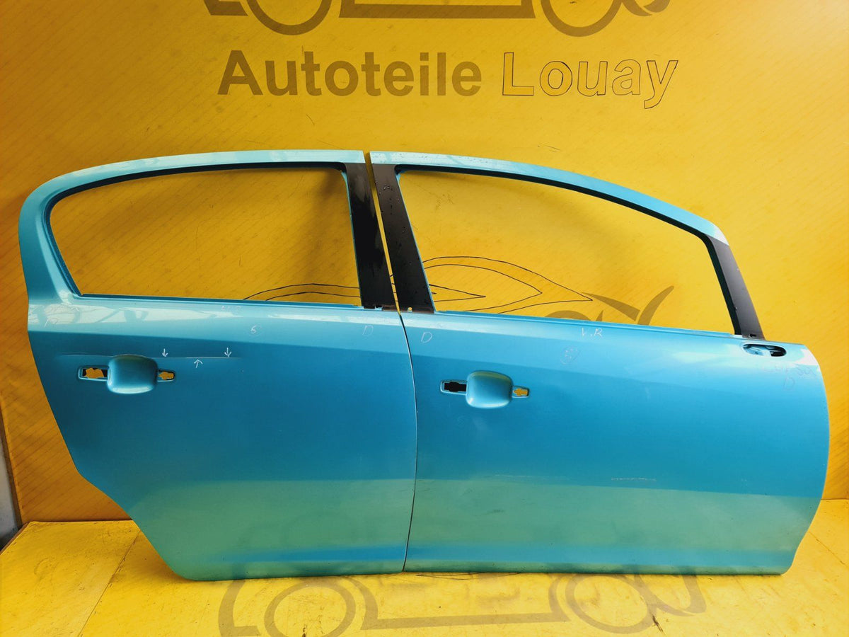 Opel Corsa D 5-Türer Tür vorne + hinten rechts Original