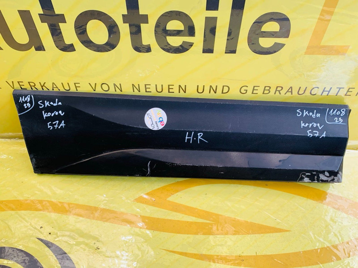 Skoda Karoq 57A Türleiste Leiste hinten rechts 57A854950
