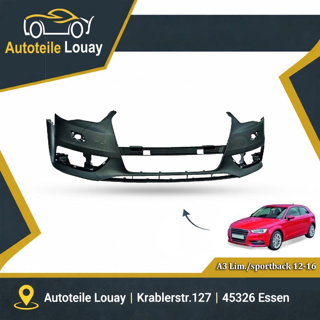 AUDI A3, 12-10.16 STOßSTANGE VORN. Neu