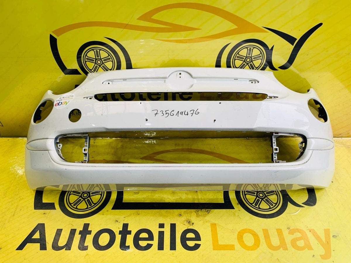 Fiat 500 Facelift Stoßstange vorne Original 735619476
