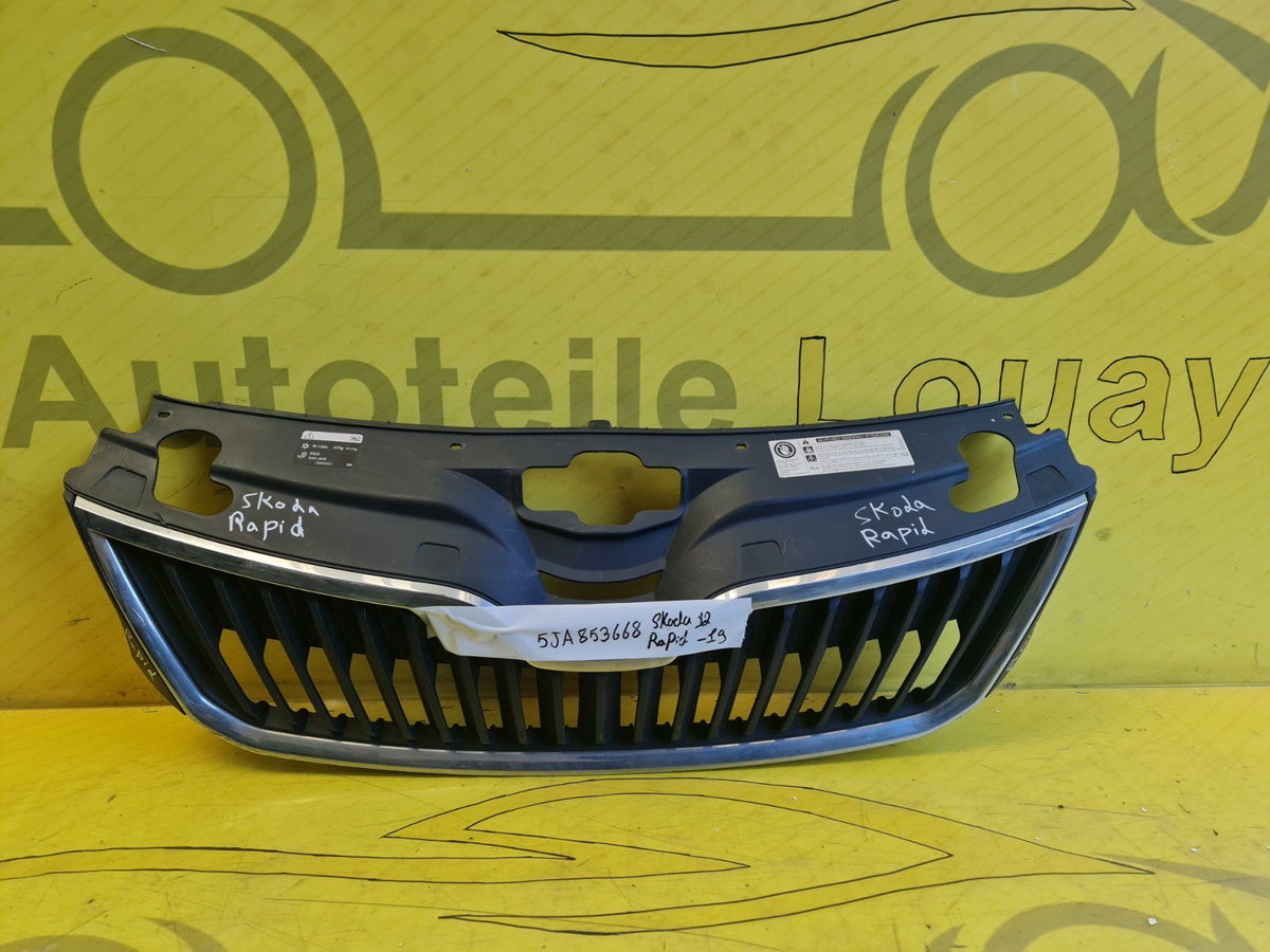 Skoda Rapid 5J Kühlergrill Grill Original 5JA853668