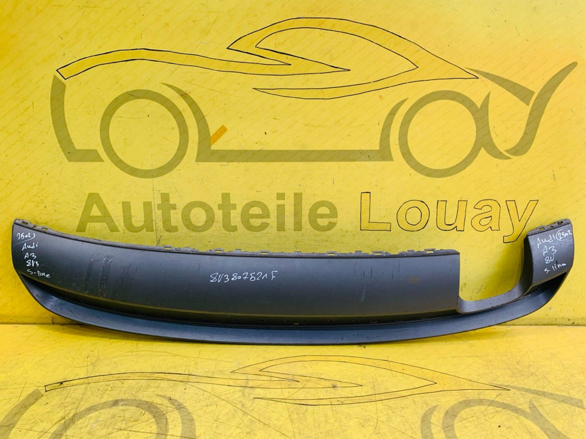 Audi A3 8V S-Line Diffusor Stoßstange hinten 8V3807521F