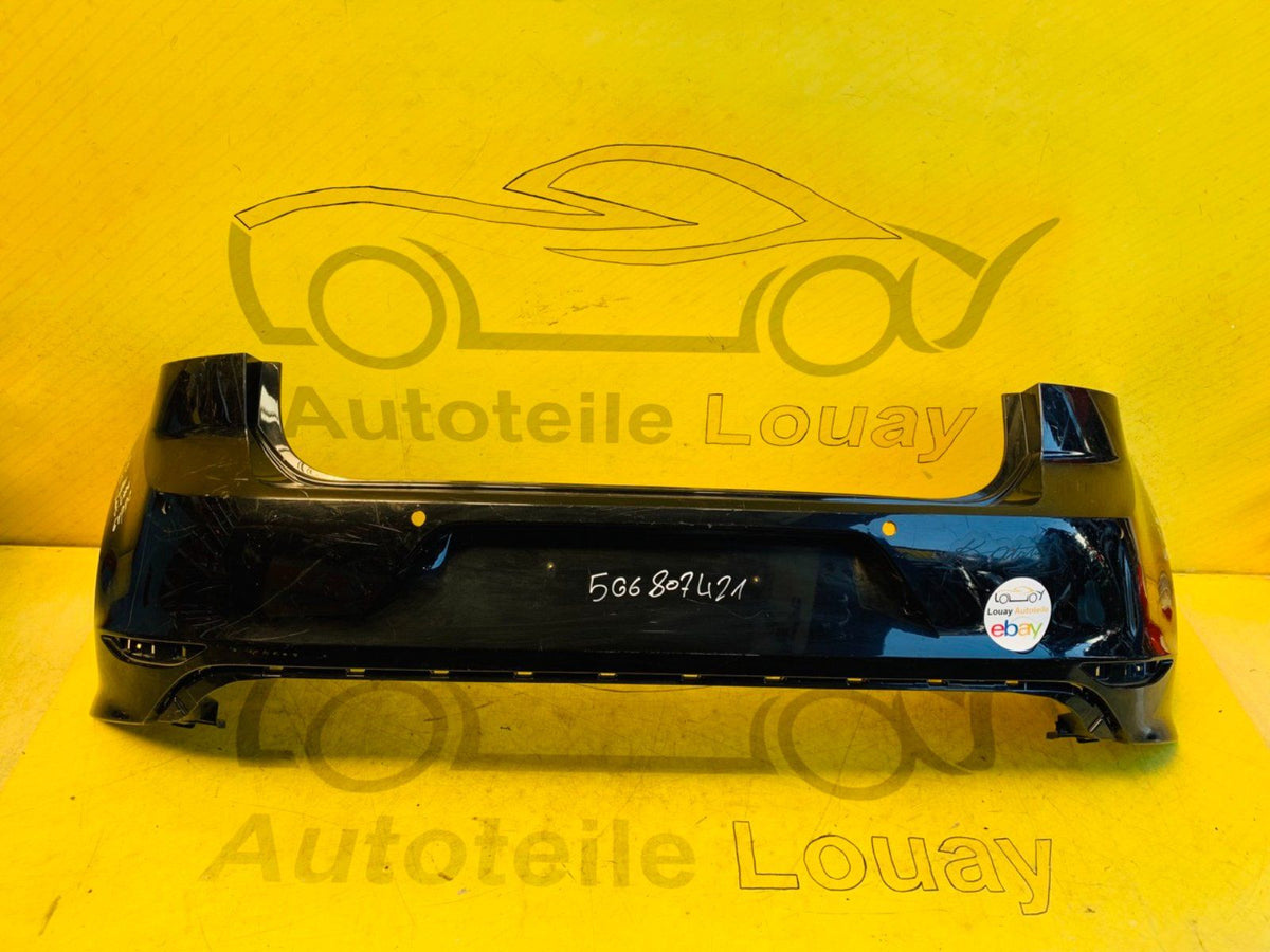VW Golf 7 Stoßstange R-line  hinten Original 5G6807421