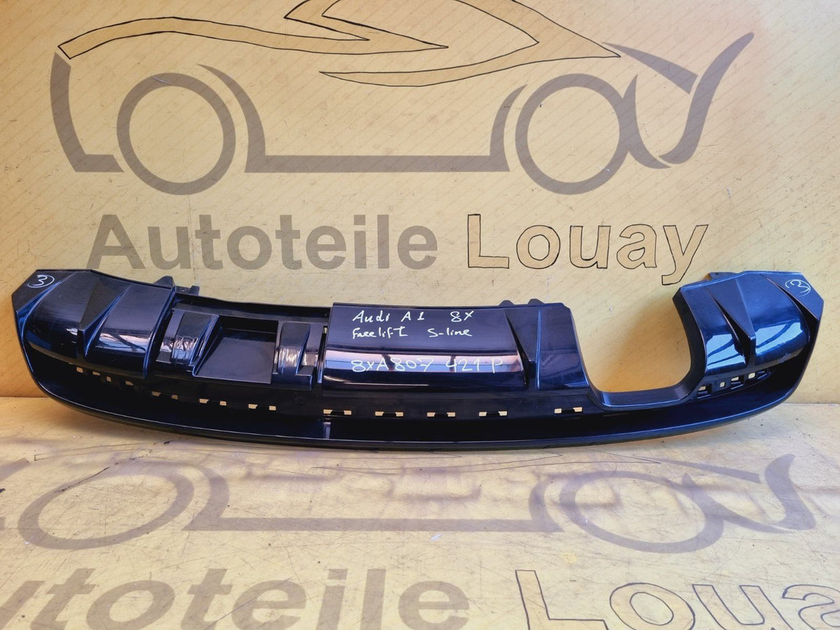 Audi A1 Sportback S-Line Facelift Diffusor Original 8XA807421P