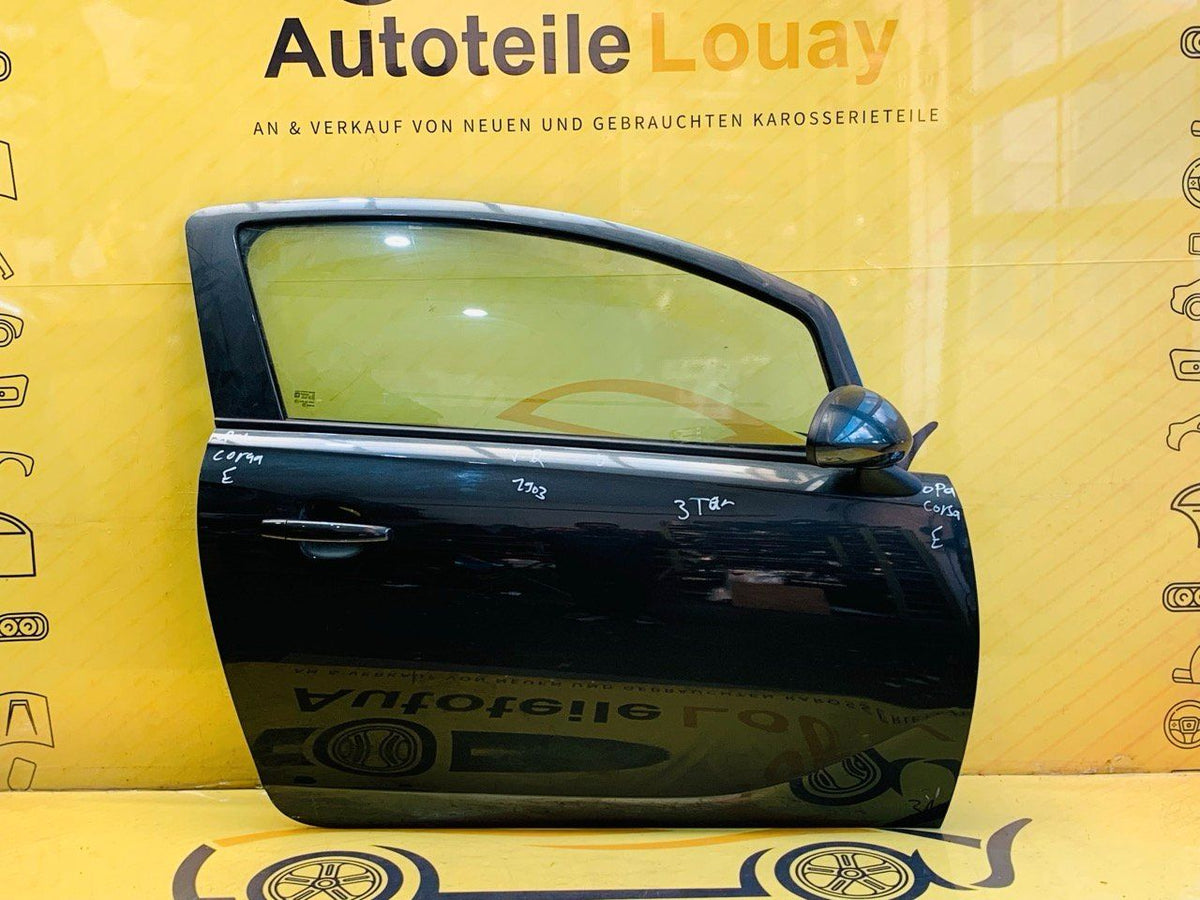 Opel Corsa E Tür vorne rechts + Außenspiegel Original 13433487