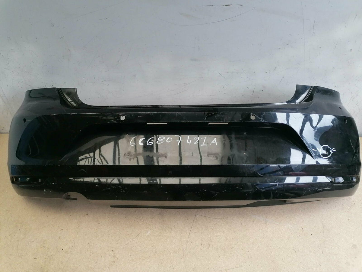 VW Polo 6C 6C6 Stoßstange hinten 2014-17 Original 6C6807421A