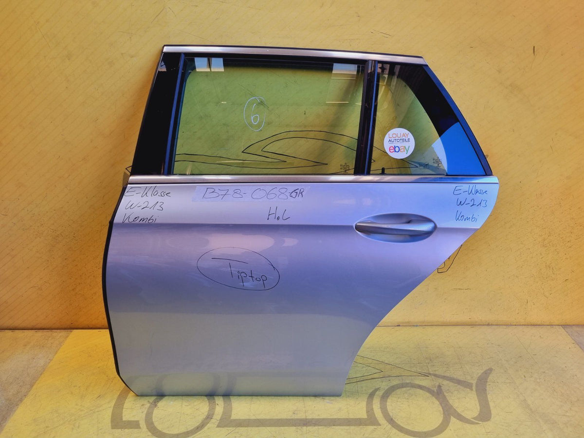 E-Klasse W213 Kombi Tür komplet (Ohne verkleidung) hinten links