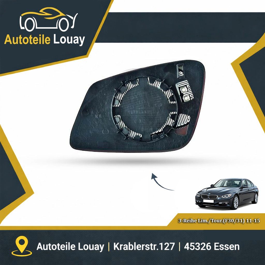BMW F30, 11-19 SP.GLAS RECHTS Neu