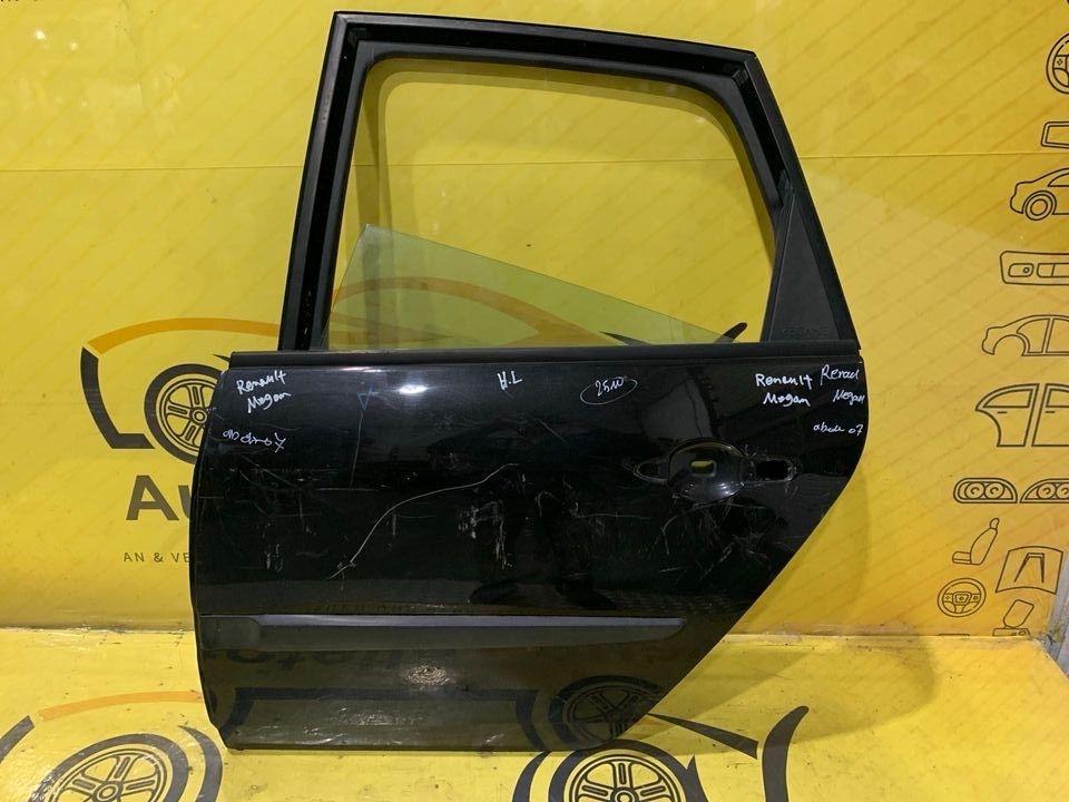 Renault Megane Scenic 2 II Tür Hinten Links Blau Dunkelblau
