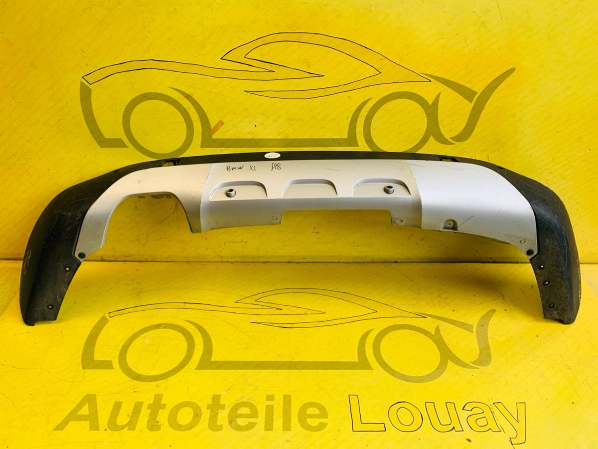 BMW X1 F48 Facelift Diffusor Stoßstange hinten Original