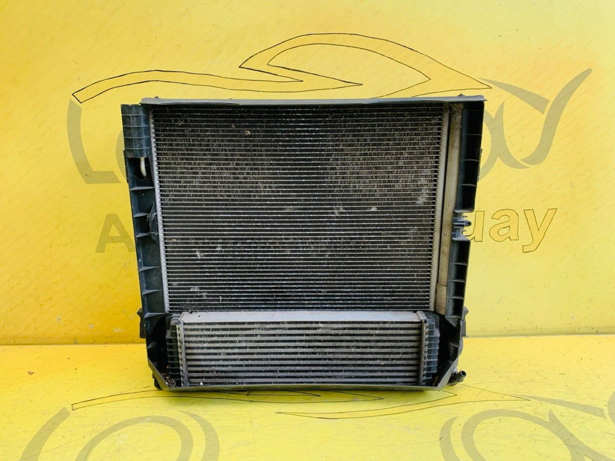 BMW X5 E70 Wasserkühler Kühlerpaket Original 7586775