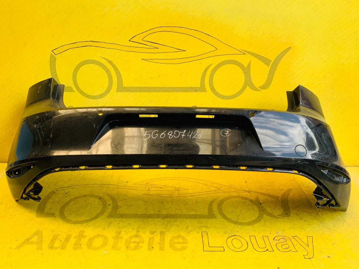 VW Golf 7 Stoßstange hinten Vorfacelift Original 5G6807421