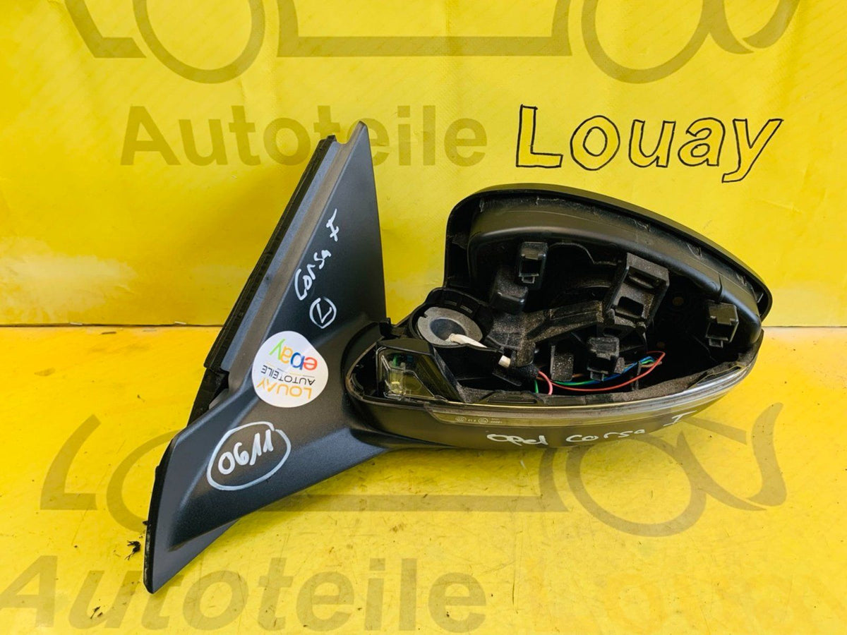 Opel Corsa F Außenspiegel Seitenspiegel links Original 983767419