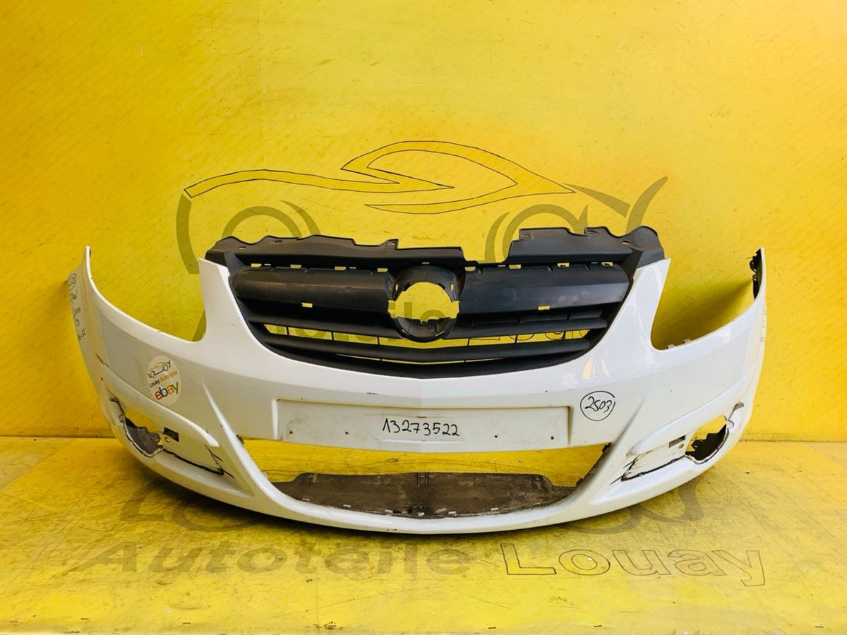 Opel Corsa D Stoßstange vorne Vorfacelift Original 13273522