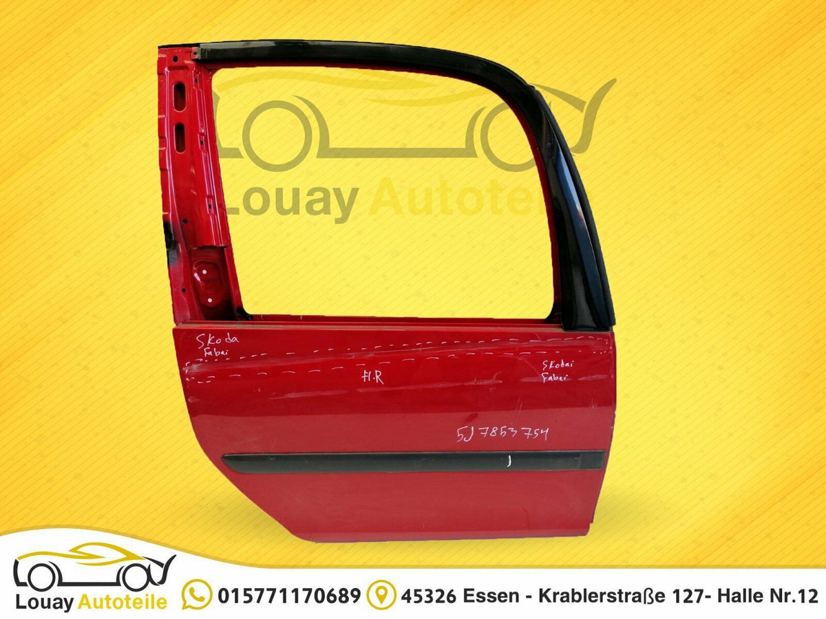 SKODA PRAKTIK Tür hinten rechts 5J7833055
