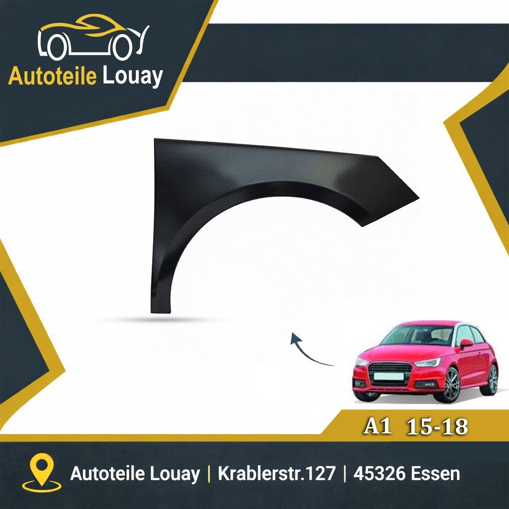 AUDI A1, 10-18 KOTFLÜGEL RECHTS. Neu