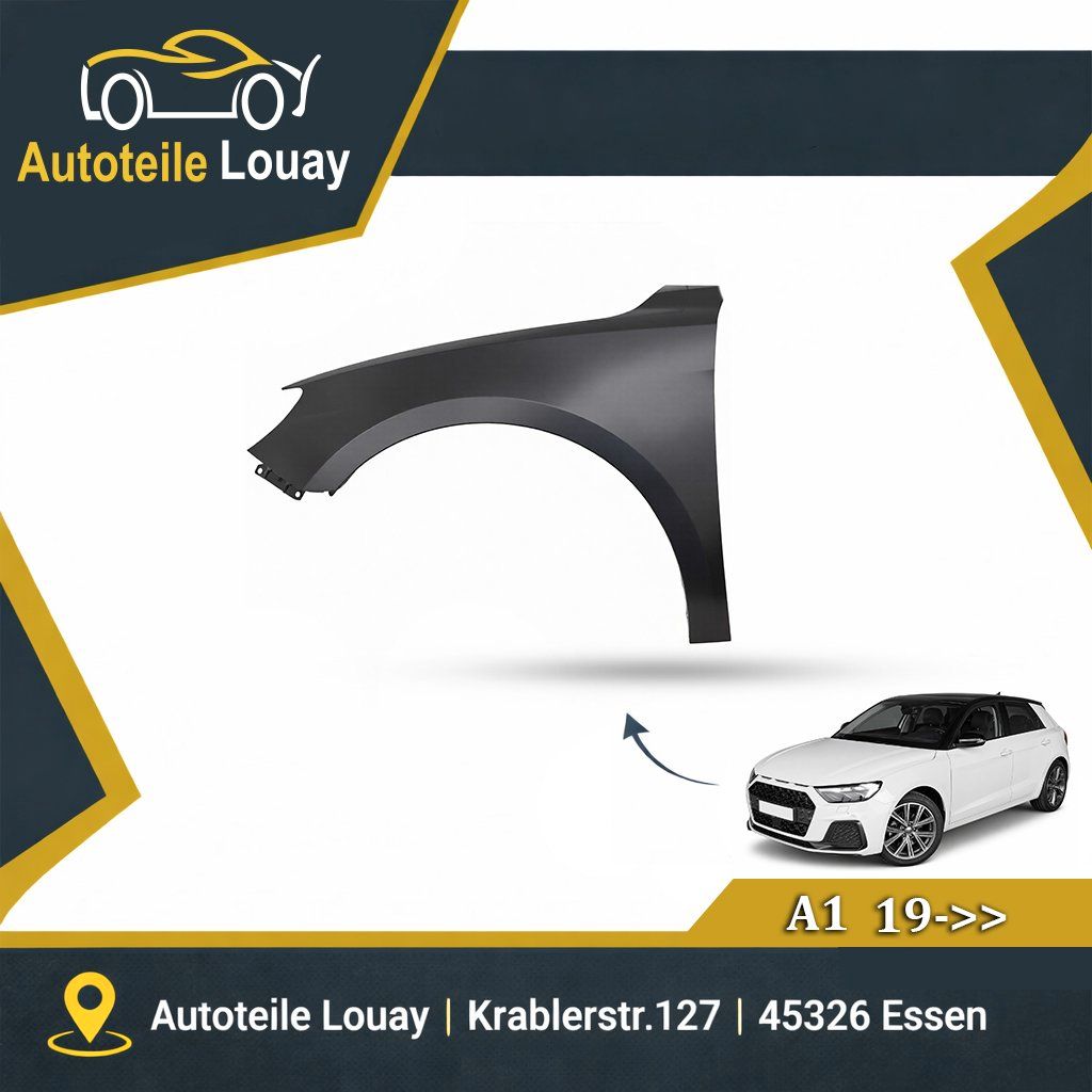 AUDI A1, 19->> KOTFLÜGEL LINKS. Neu