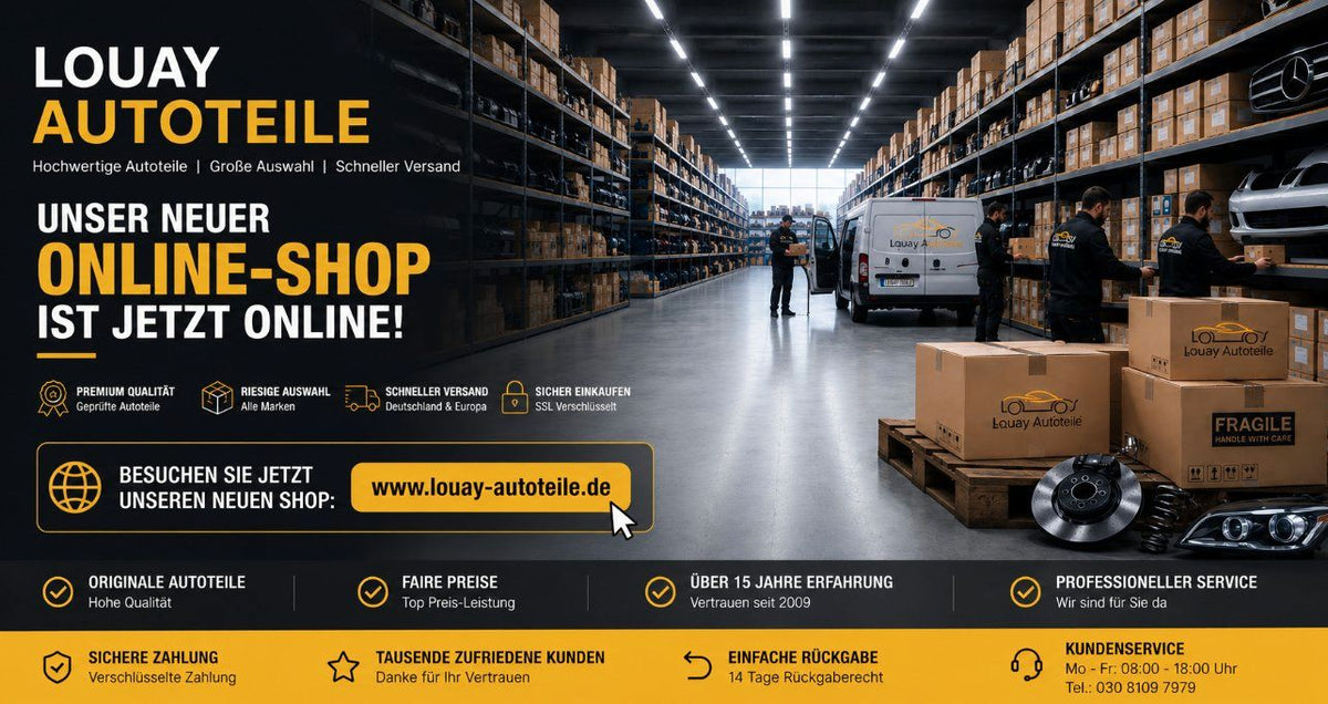 Neuer Online-Shop für originale Autoteile jetzt online