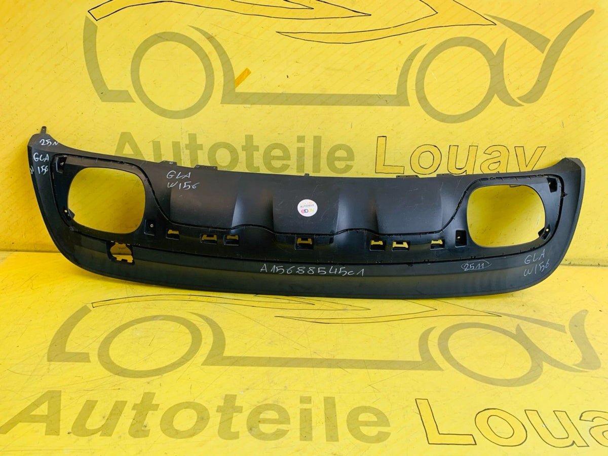Mercedes GLA X156 Diffusor Stoßstange hinten  A1568854501