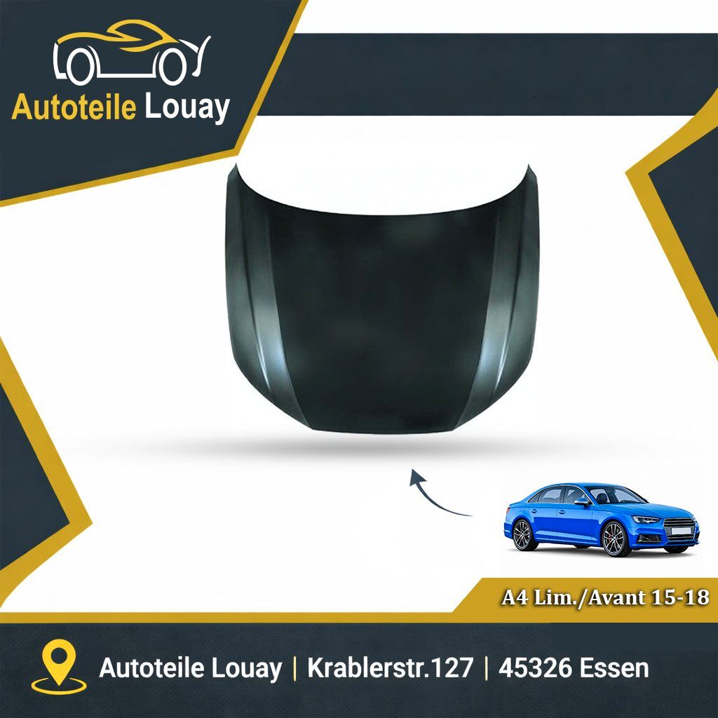 AUDI A4, 16->> MOTORHAUB Neu