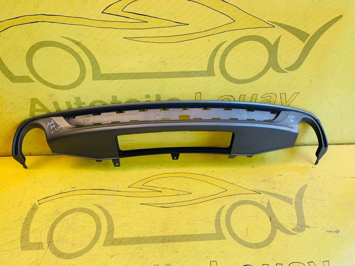 Audi A6 4G C7 Diffusor Stoßstange hinten Original 4G0807521F