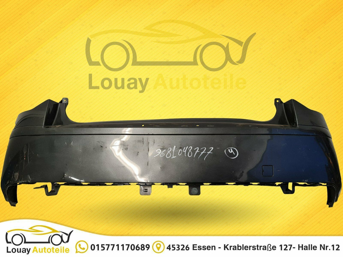Citroen C5 II Limo Stoßstange Hinten 2008-10 Original 9681048777